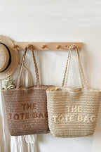 Straw Woven The Tote Bag - Zenana