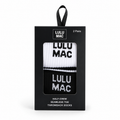 LM-SO-1000 Lulu Mac Socks 2 Pair Box-  BLACK/BLACK