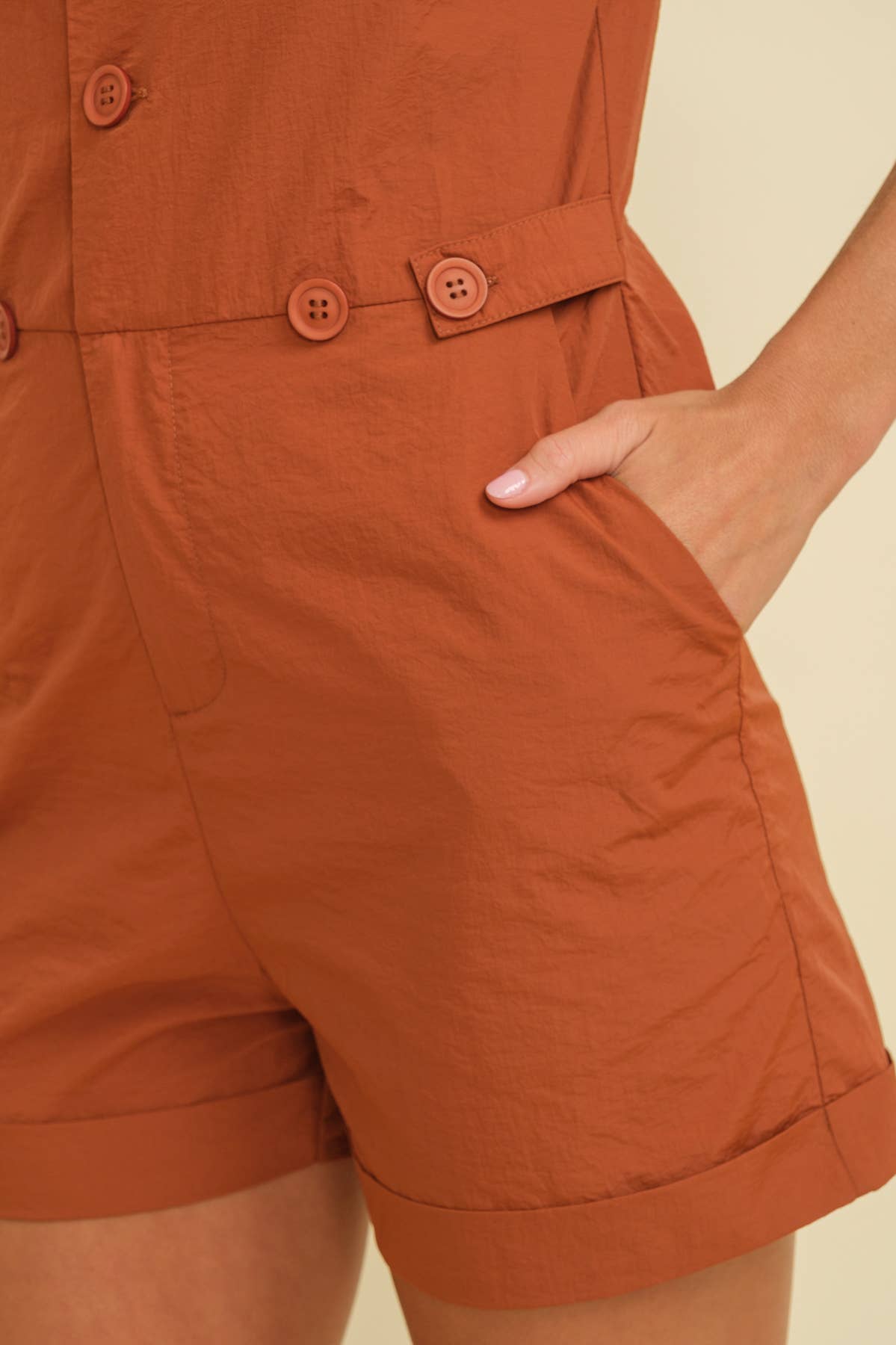 Pumpkin Spice Romper