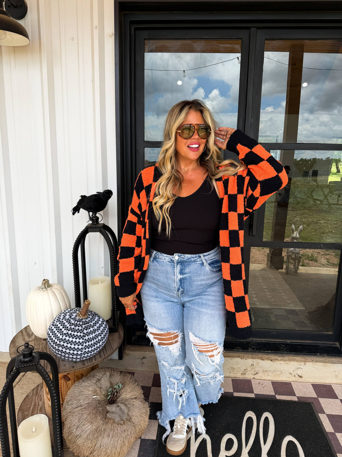 PREORDER- BOO CREW REVERSIBLE CLOUD CARDIGAN