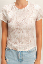 Fitted Crew Neck T-shirt