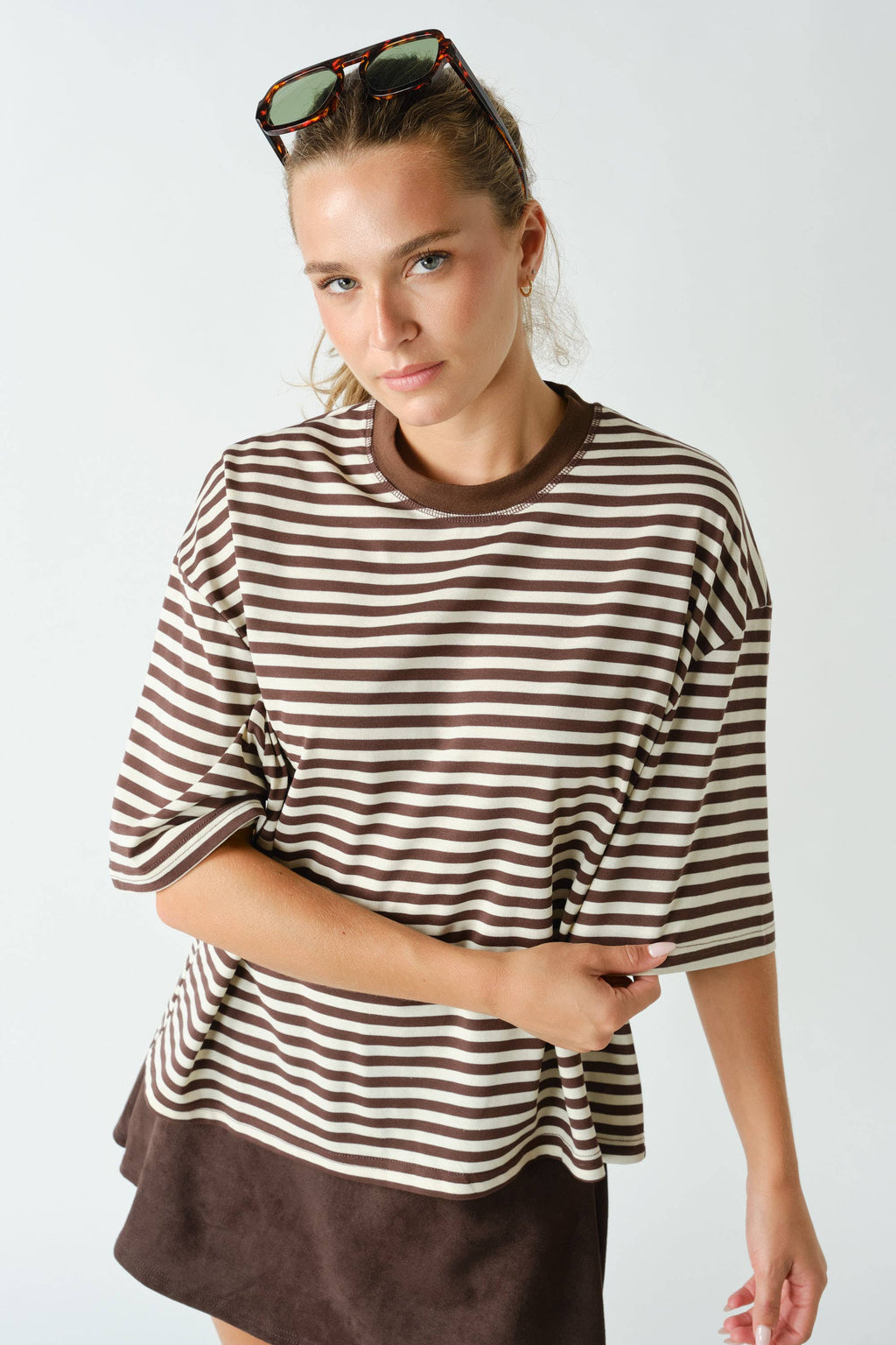 Latitude Striped Tee