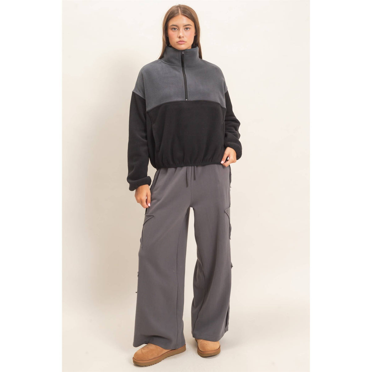 French Terry Star Patch Sweatpants