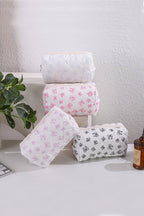 Coquette Bow Cosmetic Makeup Bag