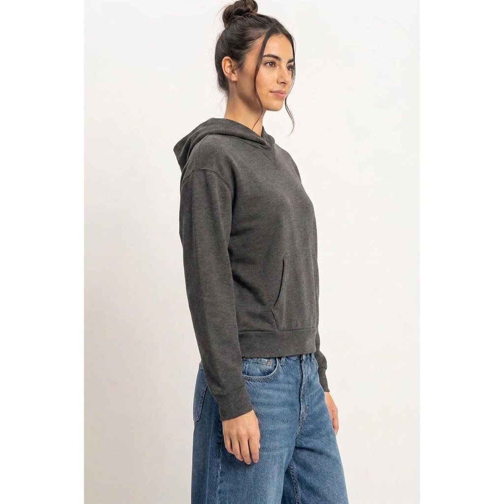 Long Sleeve Hoodie With Kangaroo Pocket