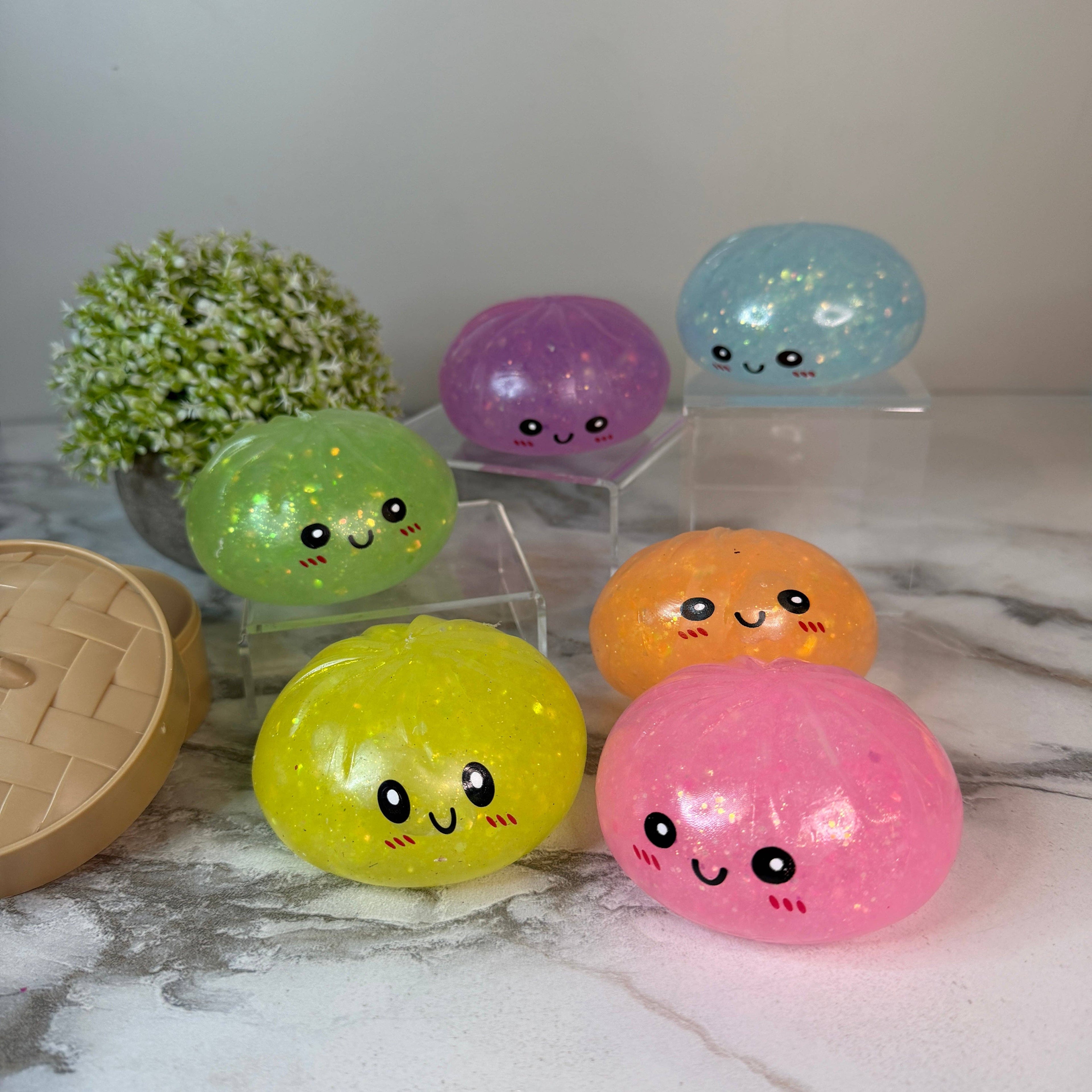 Squishy Toy - Viral Dumpling, Glow In The Dark