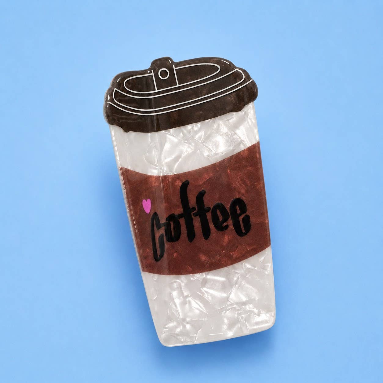 ICED COFFEE CUP HAIR CLAW CLIP | 40H1189