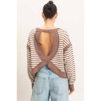 Striped Long Sleeve Top