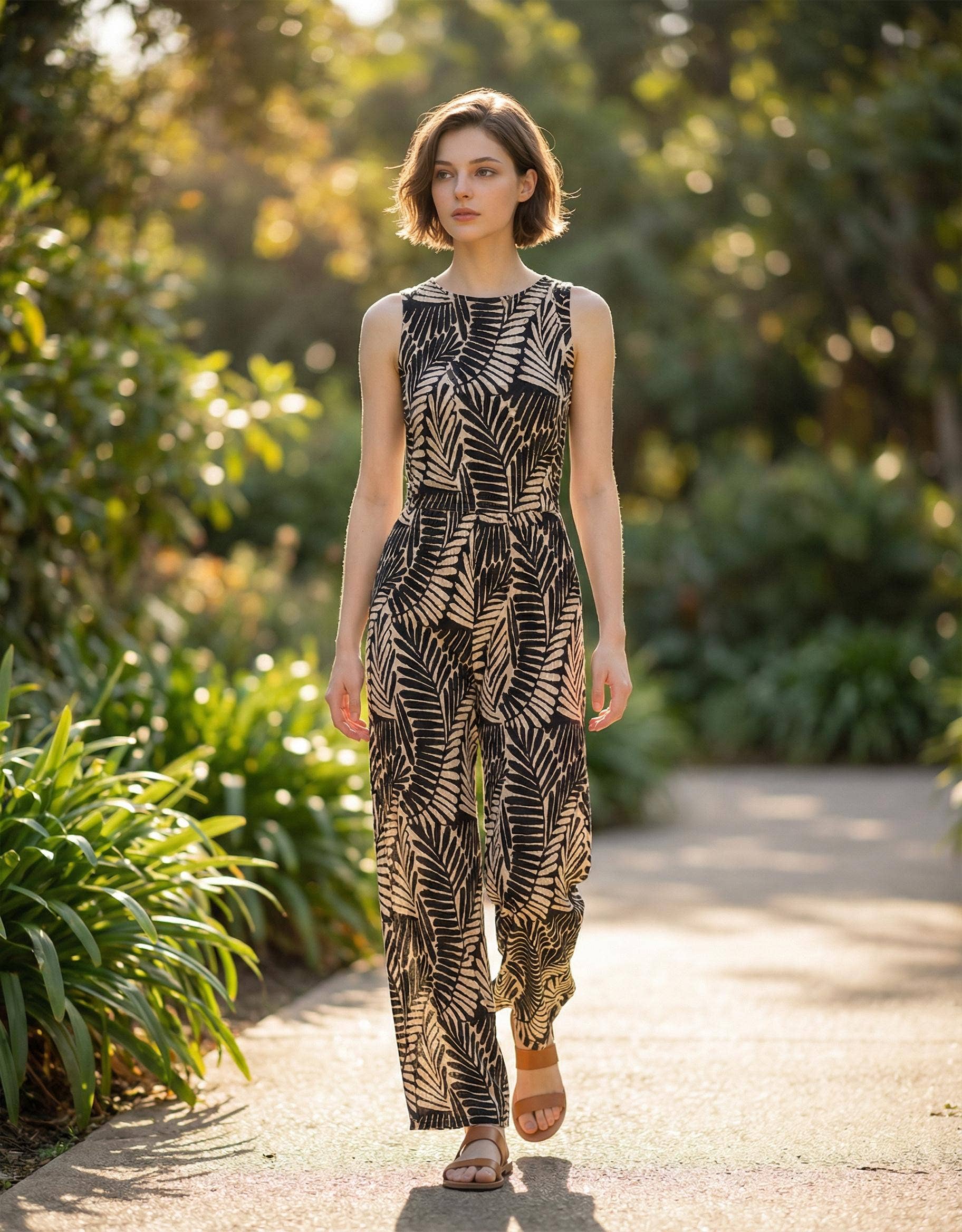 Cruise Vibes Top & Wide Pants Set