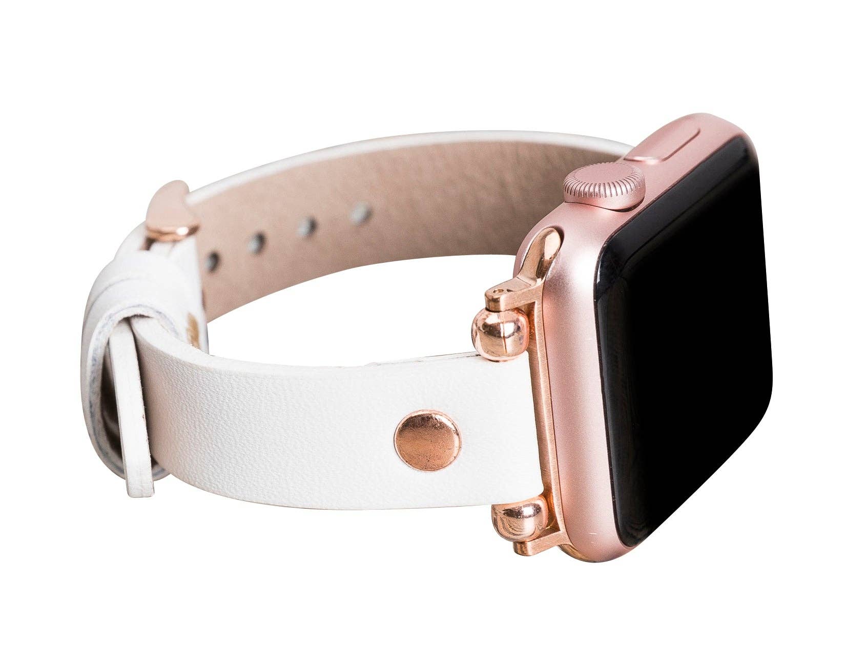 Apple Watch Band 38mm 40mm 42mm 44mm, Leather Watchband, Leopard Apple Watch Strap, iWatch Bracelet, Personalized Gift, Custom iWatch Band