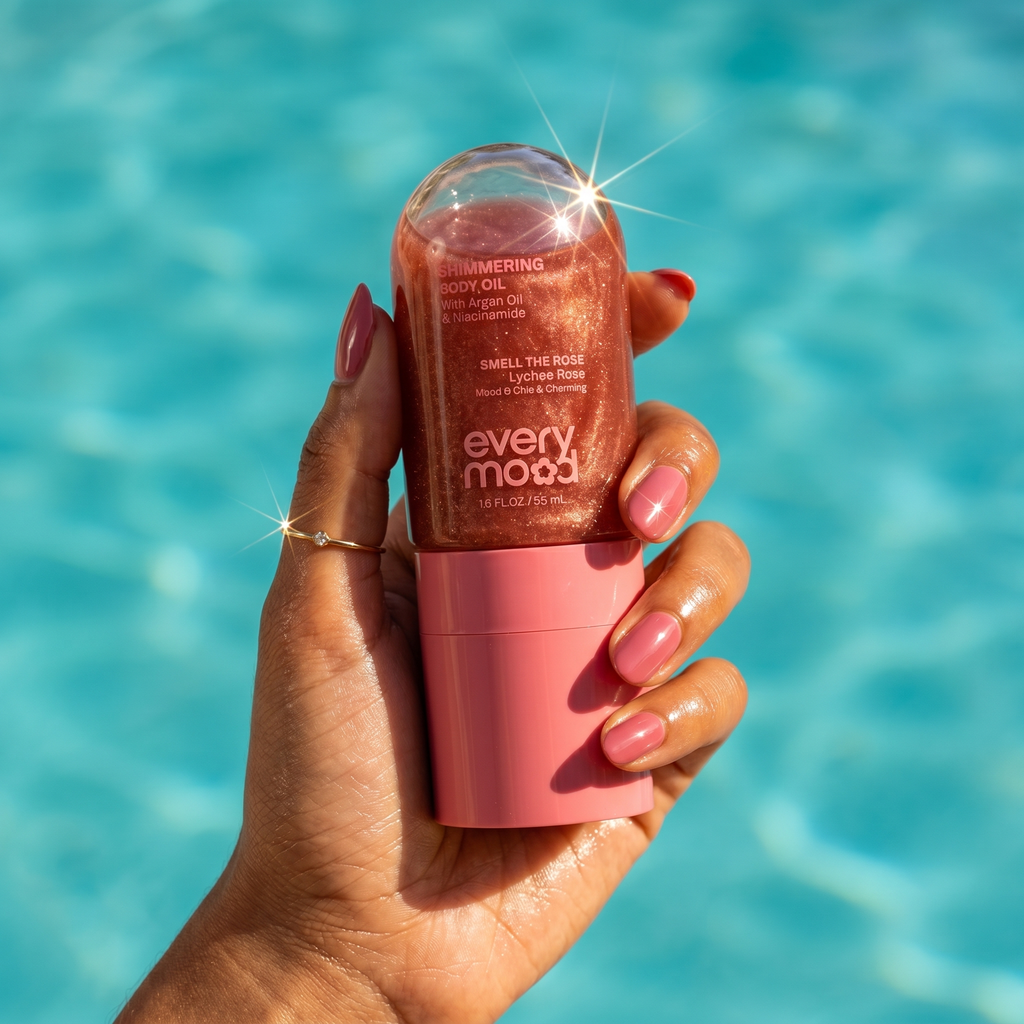 Glow Body Oil | Argan Oil & Niacinamide | Smell the Rosé
