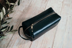 Personalized Leather Dopp Kit & Toiletry Bag, Customized Groomsmen Gift Toiletry Bag, Monogrammed Mens Toiletry Bag, Gift for Him