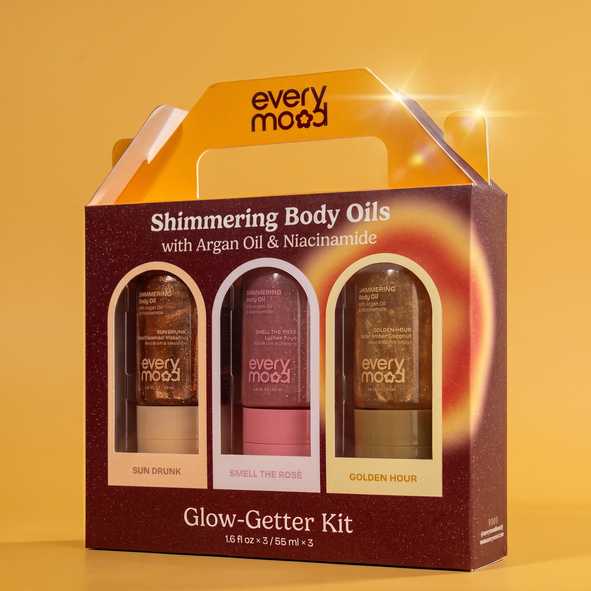 Glow Body Oil | Argan Oil & Niacinamide | Gift Set