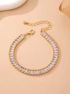 Baguette Crystal Tennis Bracelet | 80B1658