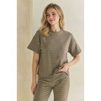 Striped Lounge Set