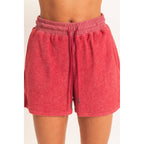 Contrast Sweatshirt & Shorts Set