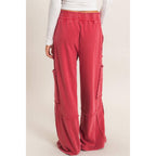Mineral Wash Cargo Pocket Pants
