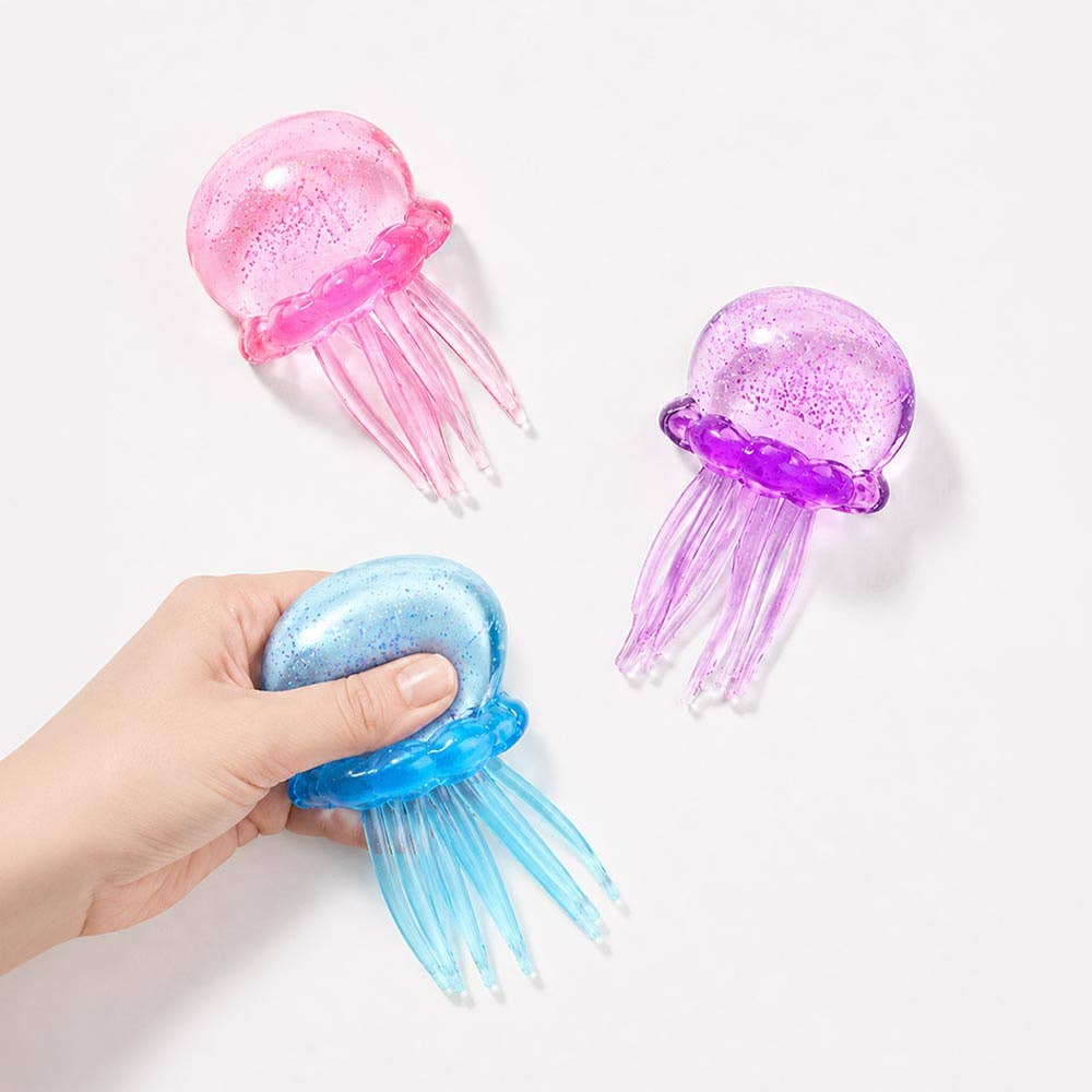 12PCS - Jellyfish Squeeze Squishy Stress Relief Toy
