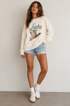 LUCKY MALLARD DUCK SWEATSHIRT