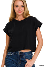 Cotton Short Sleeve Tee - Zenana