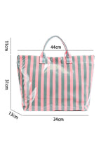 LAS Polka Dot Durable Waterproof PVC Tote Bag