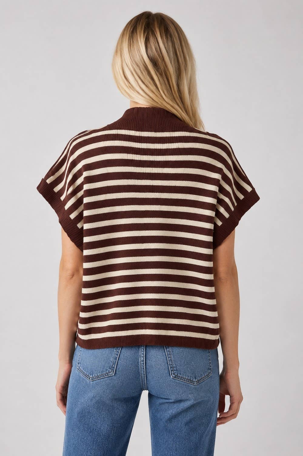 The Modern Muse Striped Sweater Top
