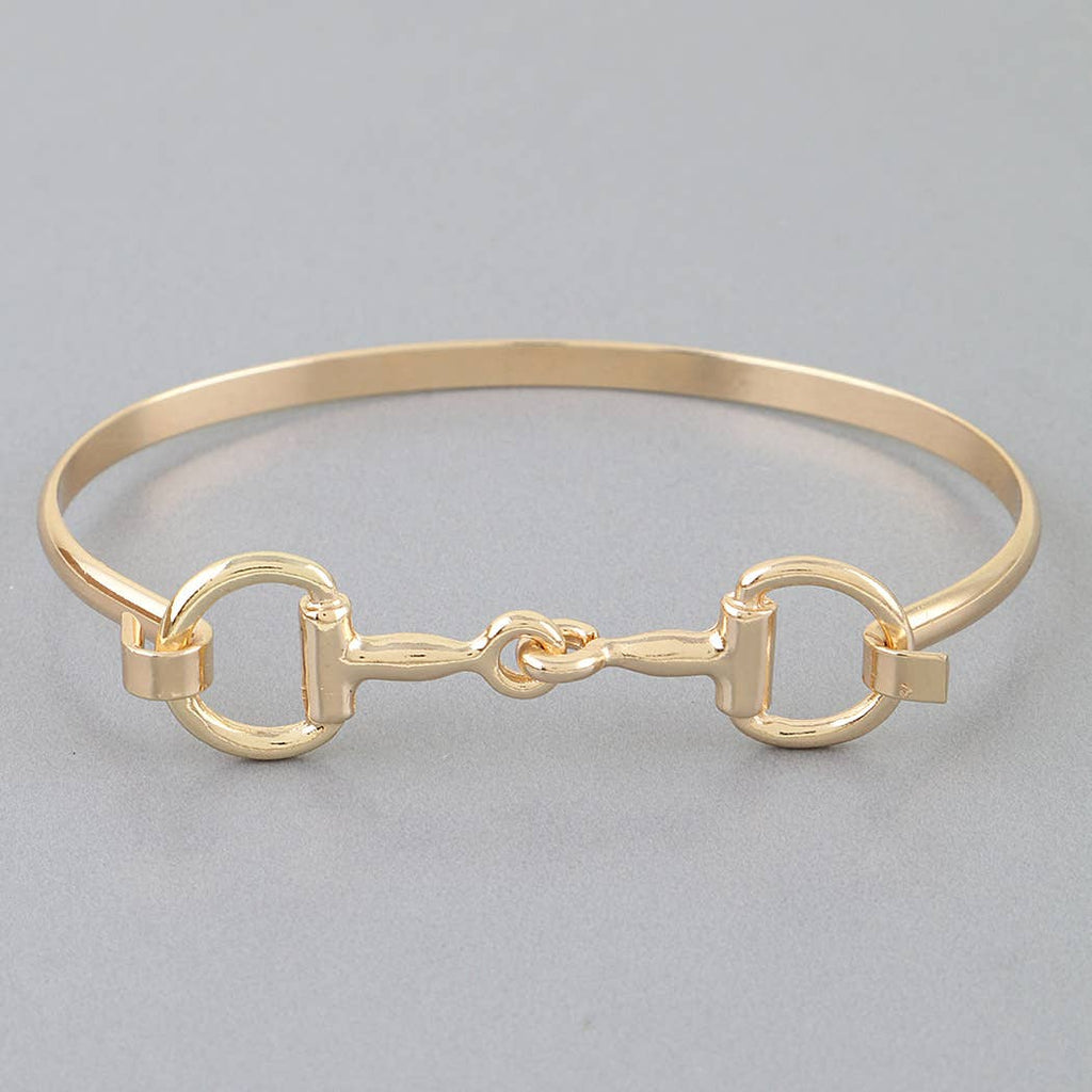 Polished Horseshoe Cuff Bracelet