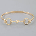 Polished Horseshoe Cuff Bracelet