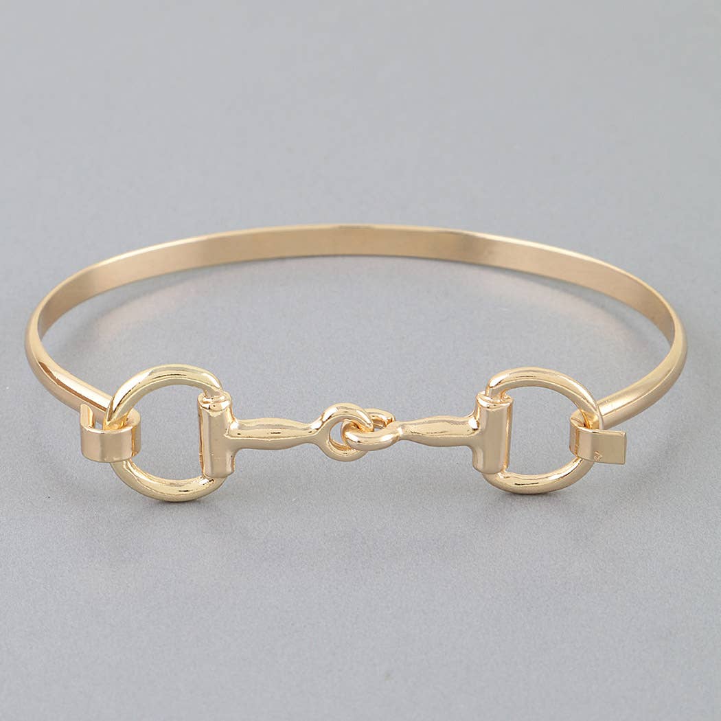 Polished Horseshoe Cuff Bracelet