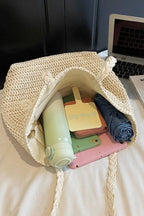 Straw Woven The Tote Bag - Zenana