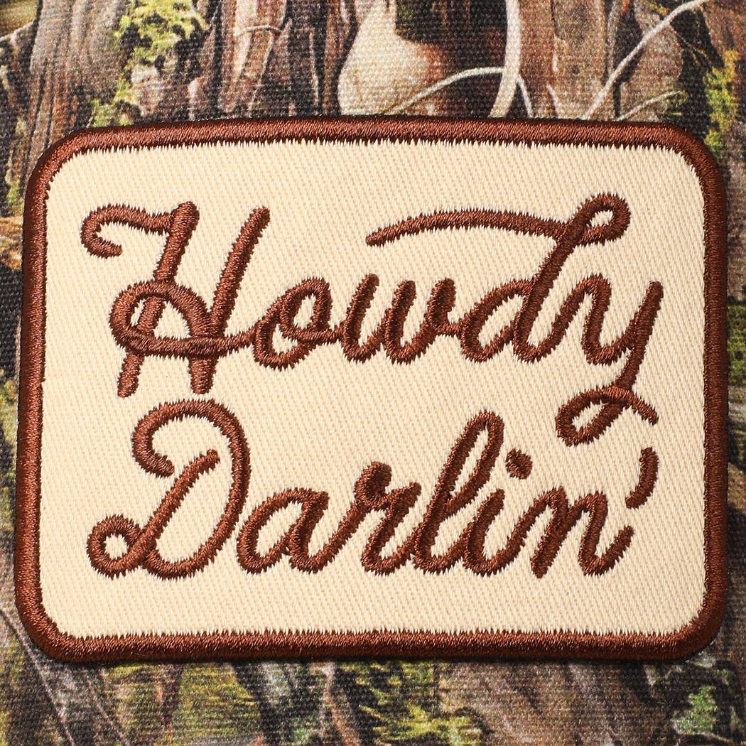 Howdy Darlin' Camo Trucker Hat
