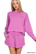 Scuba Long Sleeve Shorts Set