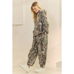 Printed French Terry Pants