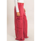 Mineral Wash Cargo Pocket Pants