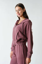 Urban Ease Mineral Wash Hoodie Jacket