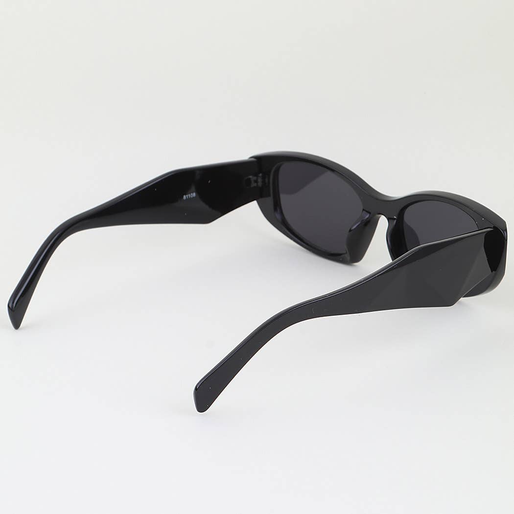 Modern Geometric Cut Sunglasses