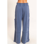 Mineral Wash Cargo Pocket Pants