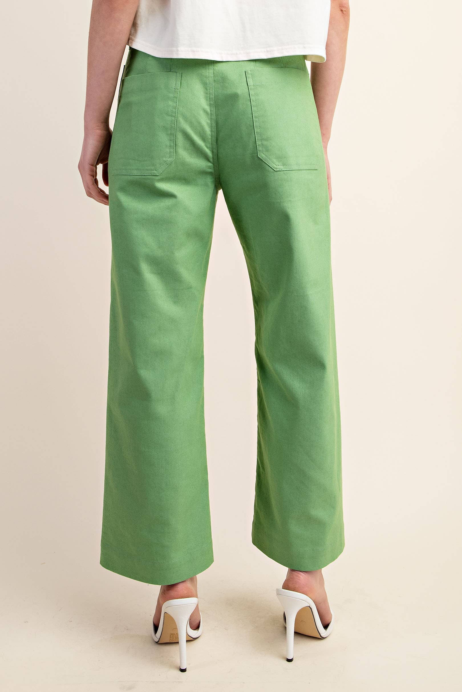 Ankle Cropped Summer Pants