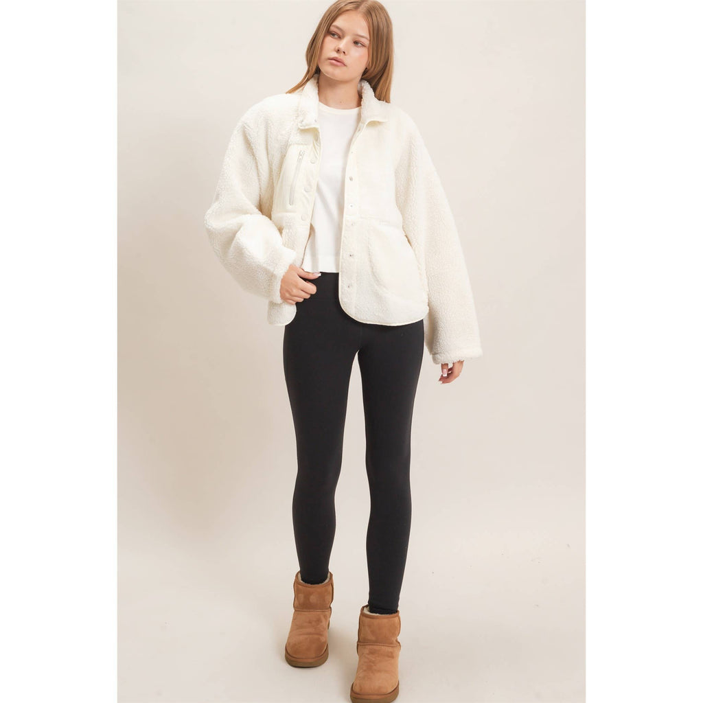 Sherpa Fleece Jacket