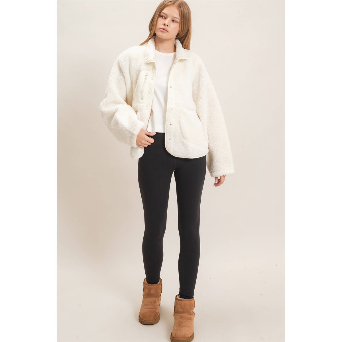 Sherpa Fleece Jacket
