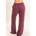 Brushed Waffle Drawstring Pants