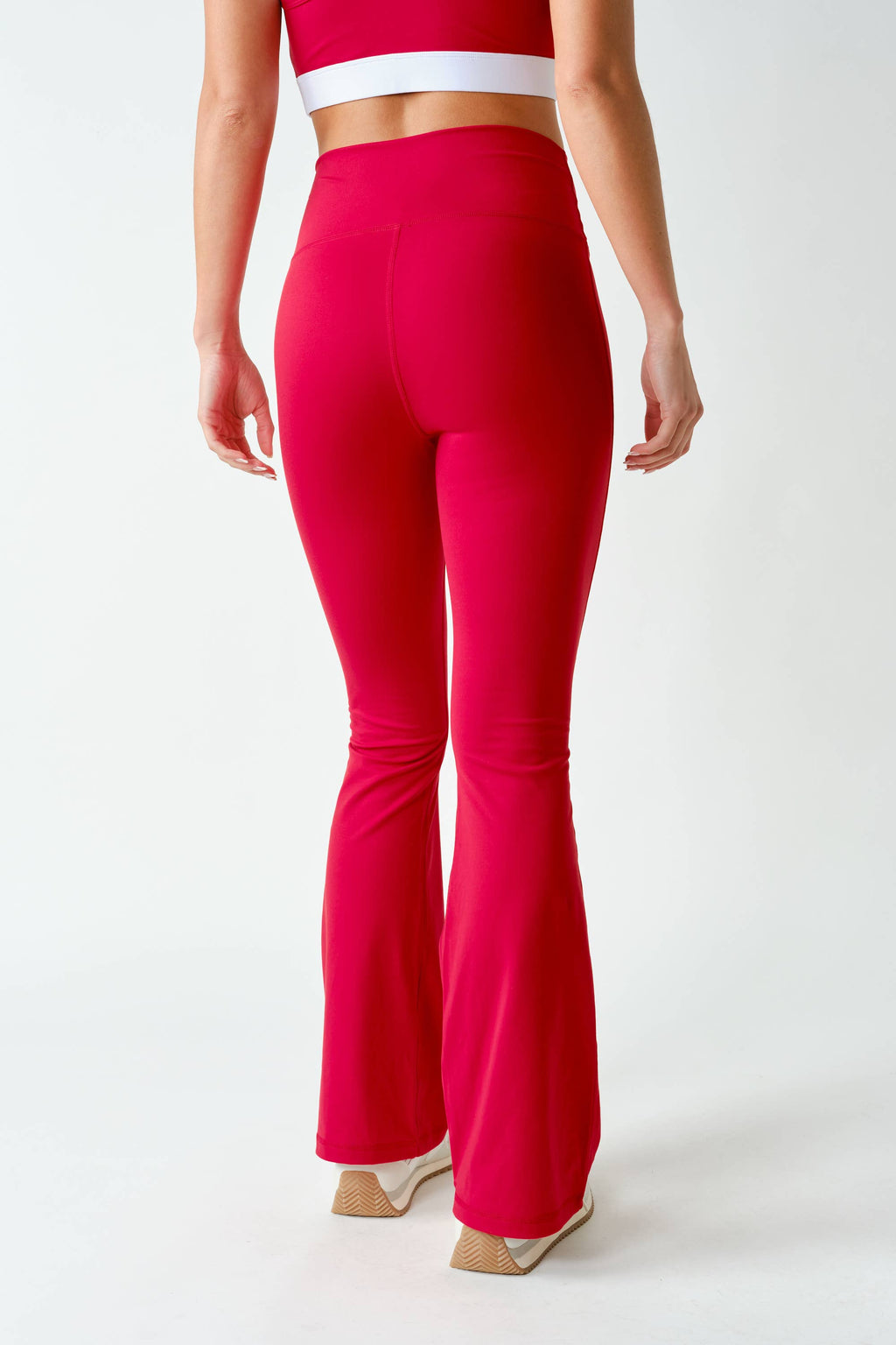 Venice Seamless-Front Flare Pants