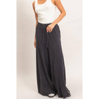 Wide Leg Mineral Wash Pants
