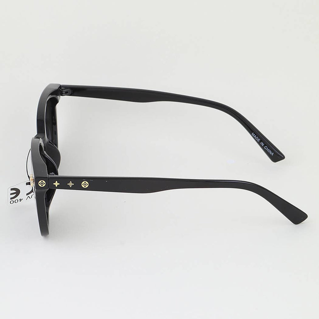 Luxury Clover Charm Sunglasses