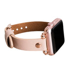 Apple Watch Band 38mm 40mm 42mm 44mm, Leather Watchband, Leopard Apple Watch Strap, iWatch Bracelet, Personalized Gift, Custom iWatch Band