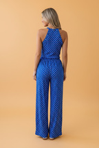 PRETTY BASH Polka Dot Tank & Loose Pants Set