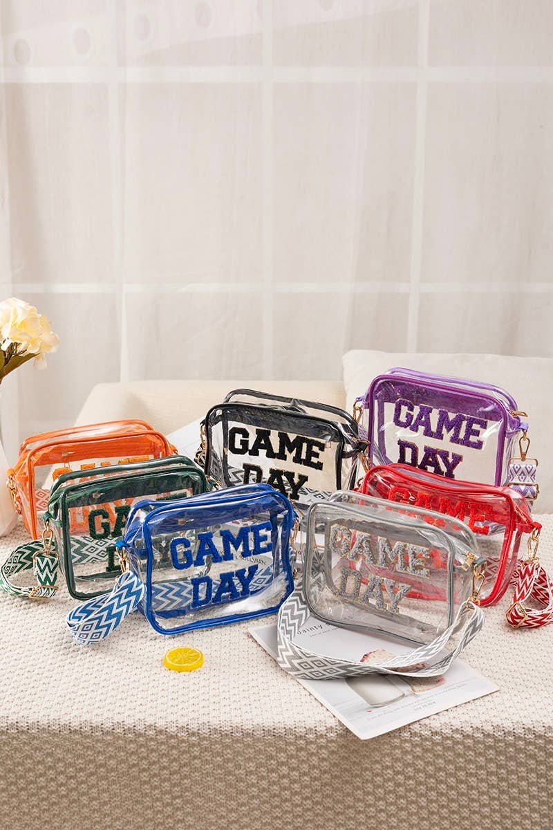 Game Day Stadium Approved Transparent Crossbody