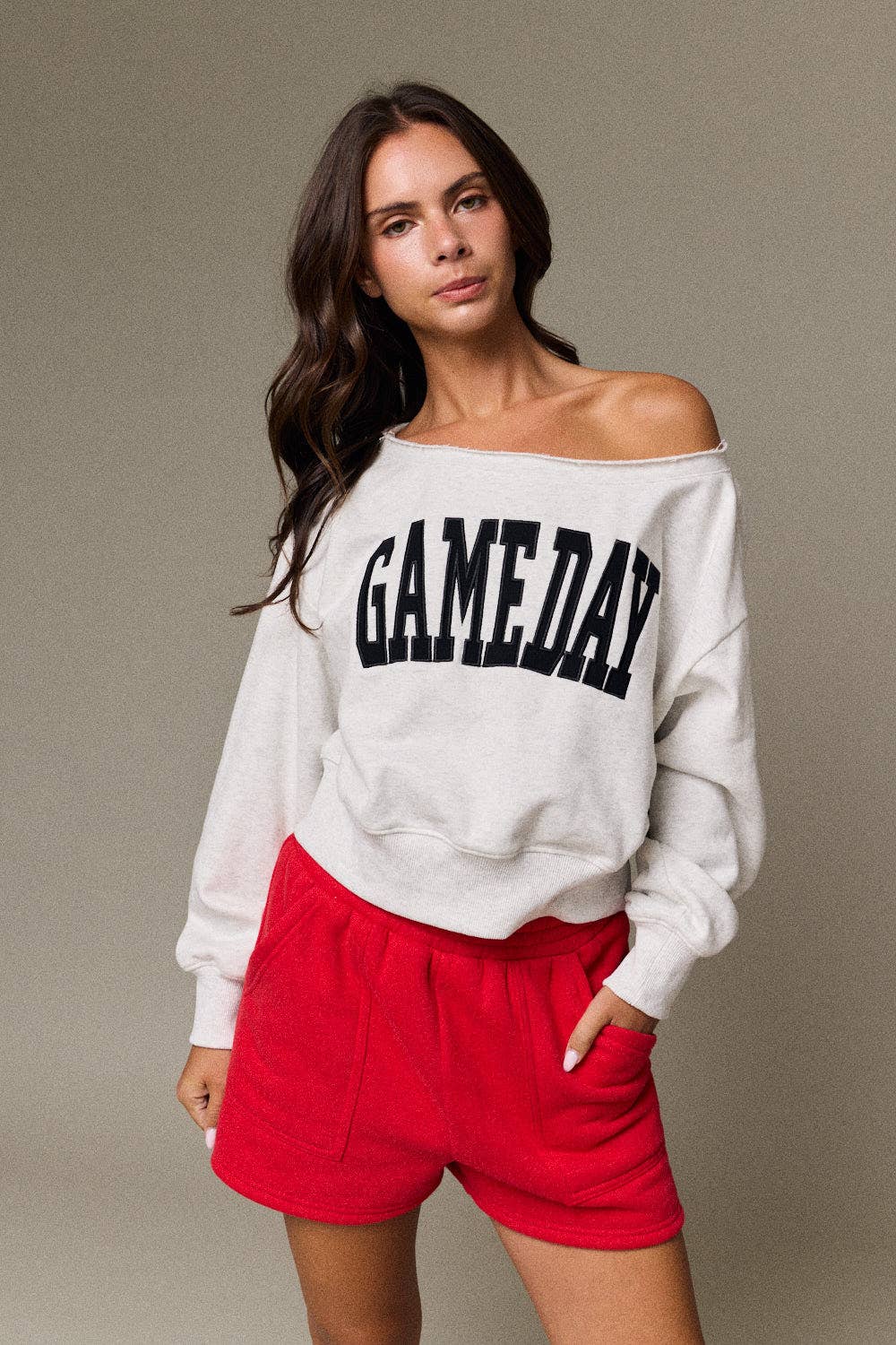 PT17835-6 Sydney Varsity Game Day Sweatshirt