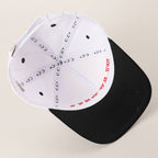 PLAY BALL Pinstripe Embroidered Trucker Hat