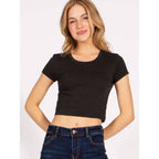 Crop Top Baby Tee T-Shirt